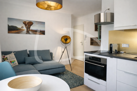 Salon moderne et lumineux avec kitchenette.png